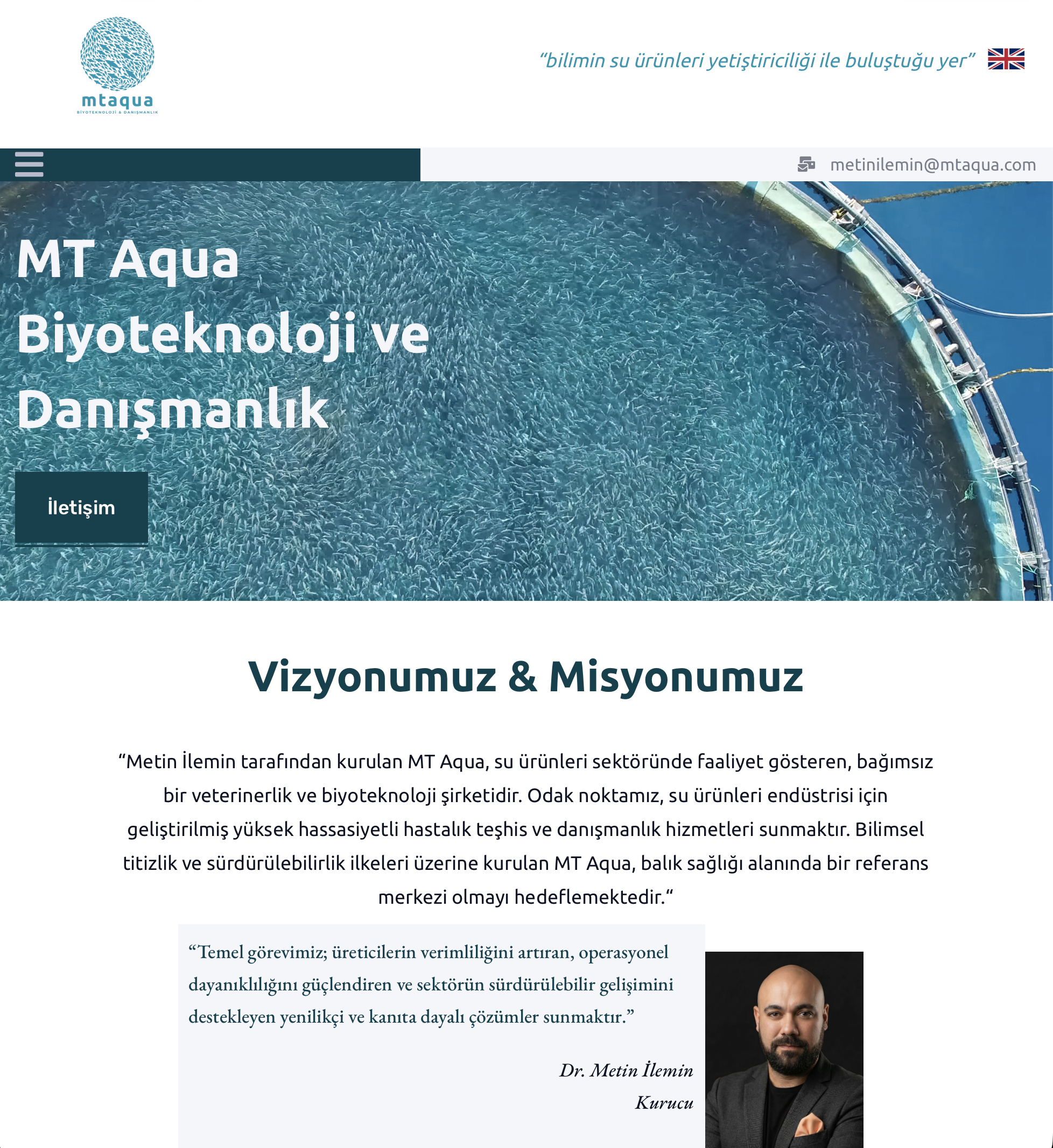 MT Aqua Biyoteknoloji ve Danışmanlık